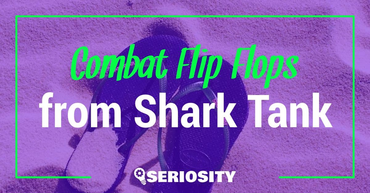 Combat Flip Flops shark tank