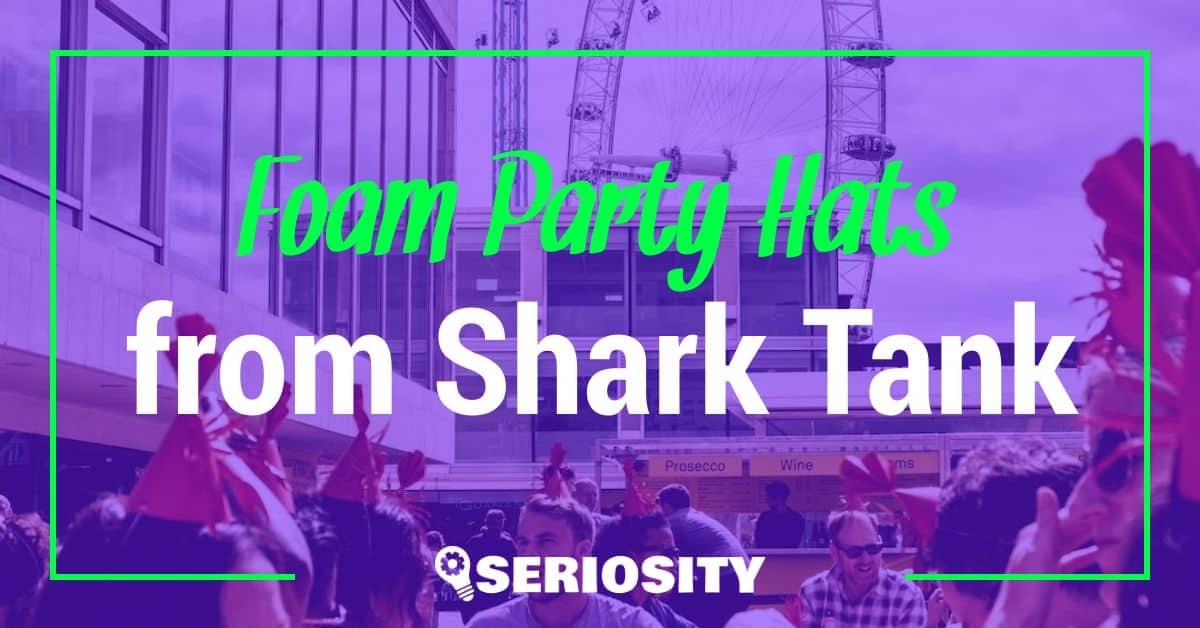 Foam Party Hats shark tank