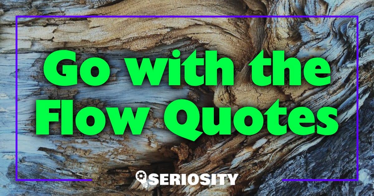 Go with the Flow Quotes