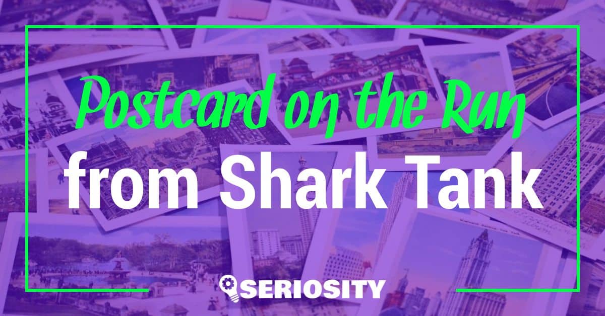 Postcard on the Run shark tank