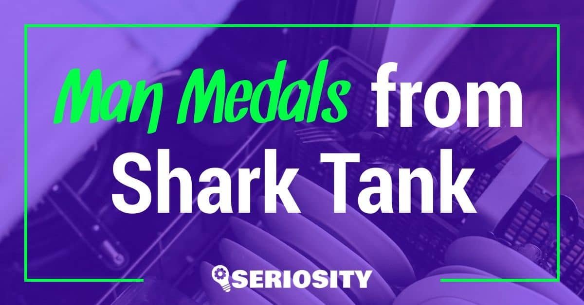 man medals shark tank